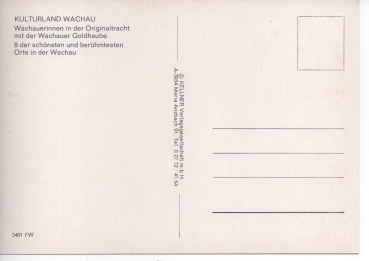 Ansichtskarte Grüße aus der Wachau, Kulturland Wachau, Niederösterreich - Mehrbildkarte